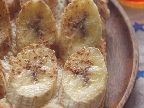 簡単♪美味しい♪バナナトースト